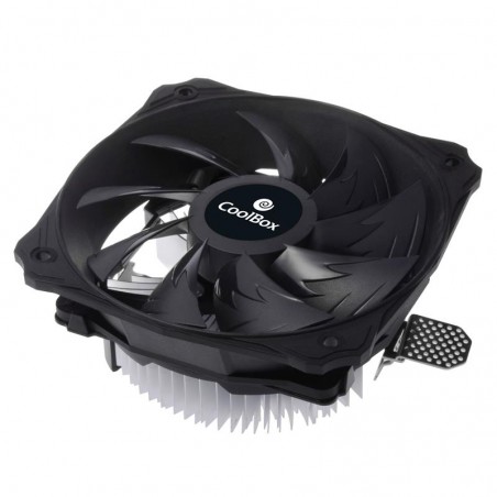 VENTILADOR DISIPADOR COOLBOX PLANNAR CPU 120MM INTEL/AMD BLACK