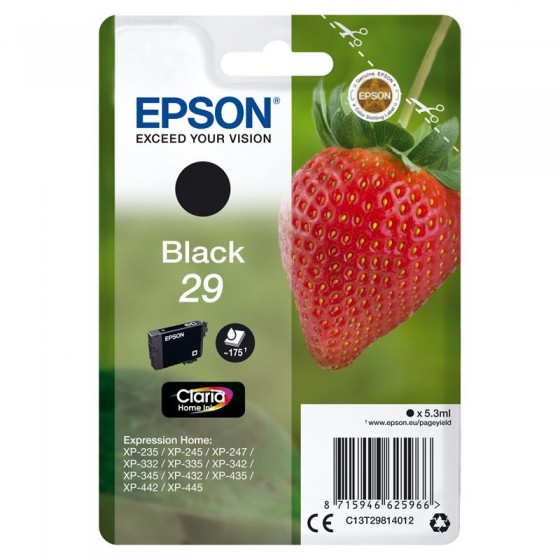 TINTA EPSON C13T29814012 BLACK 29