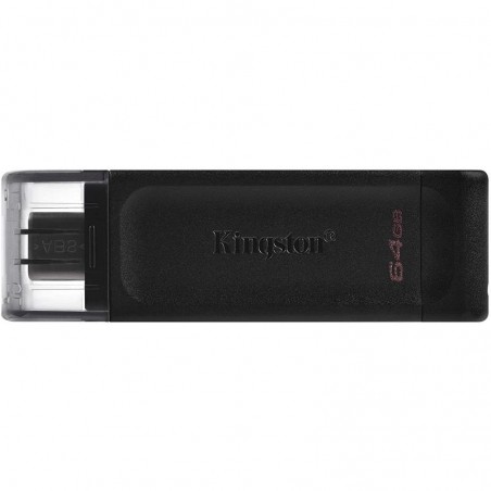 PEN DRIVE 64GB KINGSTON USB-C 3.1 BLACK