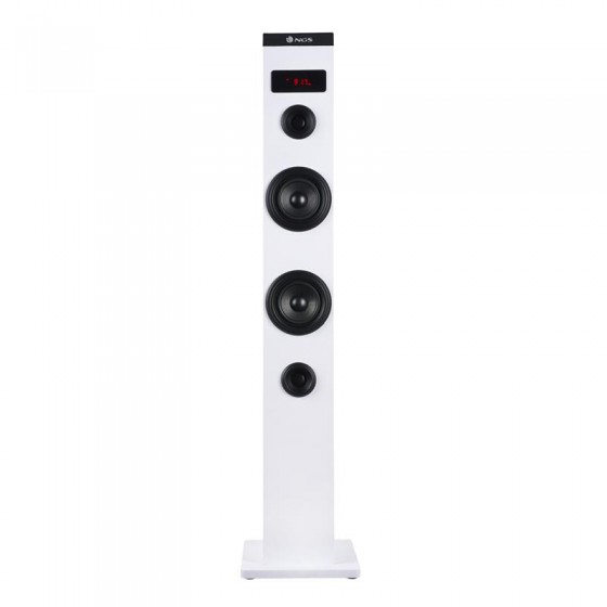 ALTAVOCES TORRE DE SONIDO NGS SKYCHARM 50W BLUETOOTH WHITE