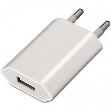 CARGADOR SMARTPHONE AISENS USB 5V-1A WHITE