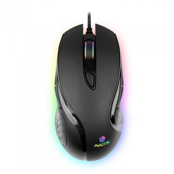 RATON NGS GAMING ERGONOMICO USB BLACK RGB