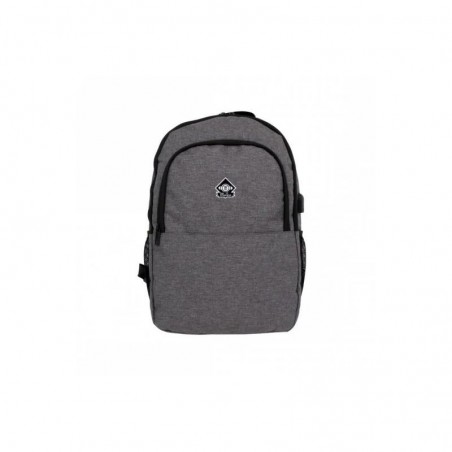 MOCHILA MAILLON BACKPACK GINEBRA USB 16 GREY