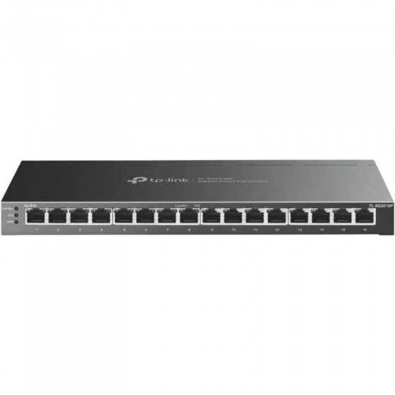 SWITCH TP-LINK TL-SG2016P GIGABIT 16 PUERTOS 8P POE+ OMADA