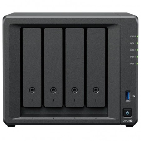 UNIDAD NAS SYNOLOGY 4 HDD/SSD DISKTATION CPU 2GHZ 2GB BLACK