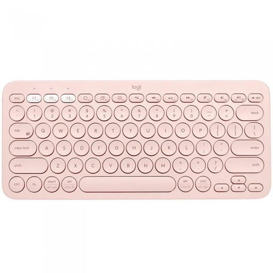 TECLADO LOGITECH K380 TKL BLUETOOTH MULTI-DEVICE ROSE