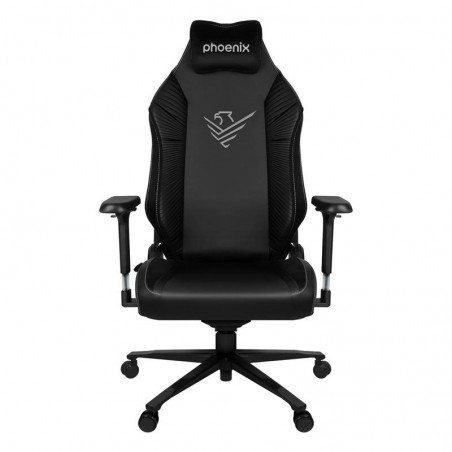 SILLA GAMING PHOENIX CUERO MONARCH TALLA R BLACK