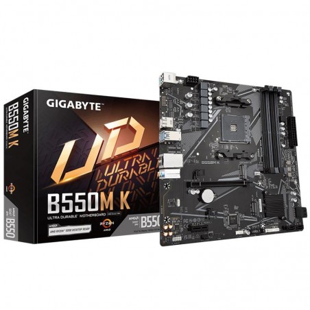 PLACA BASE GIGABYTE GA-B550M-K AMD AM4 HDMI + DP