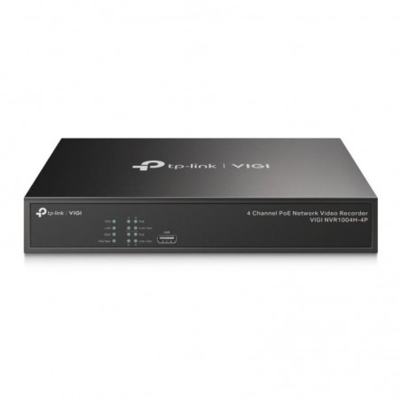 GRABADOR IP NVR TP-LINK VIGI 4 CH IP 1HDD H265+ POE