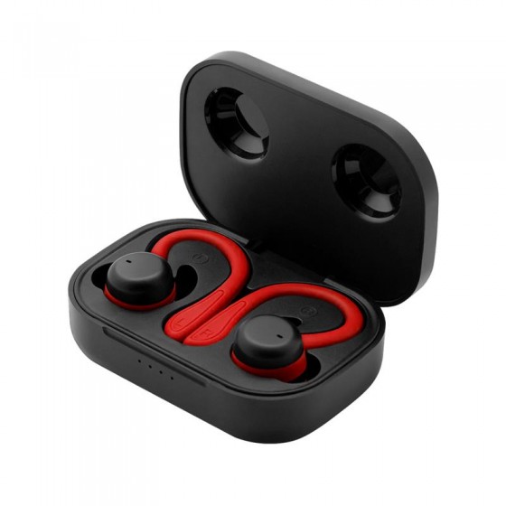 AURICULARES DEPORTIVOS PHOENIX SPARTAN BLUETOOH 5.3 200MAH RED