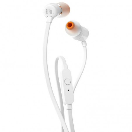 AURICULARES + MICROFONO JBL TUNE 110 IN EAR AUX WHITE