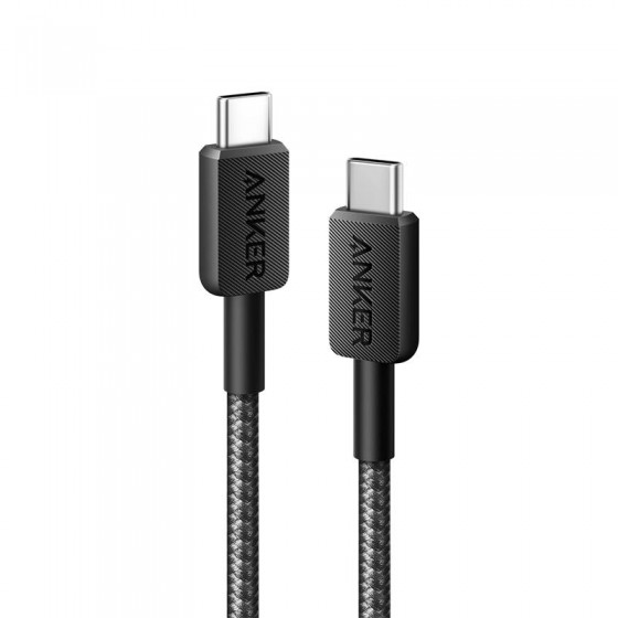 CABLE ANKER 322 USB-C TRENZADO 1.8M 60W BLACK