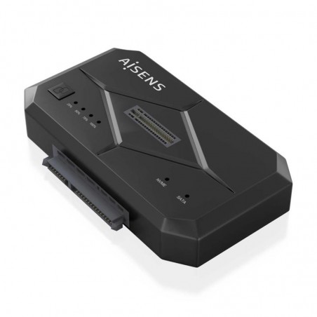 DOCK STATION CLONE AISENS 3.5/2.5 SATA M2 NVME USB 3.0 BLACK