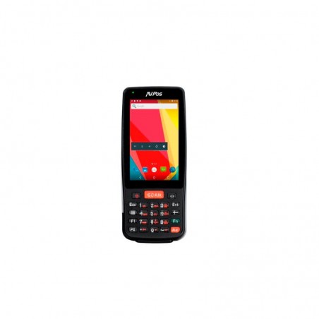 CAPTURADOR PDA AVPOS DC41 4 OCTA/2GB/16GB/WIFI/BT/NFC/2D/4G/KEYB ANDROID