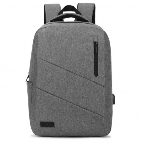 MOCHILA SUBBLIM CITY NOTEBOOK 15.6 GREY