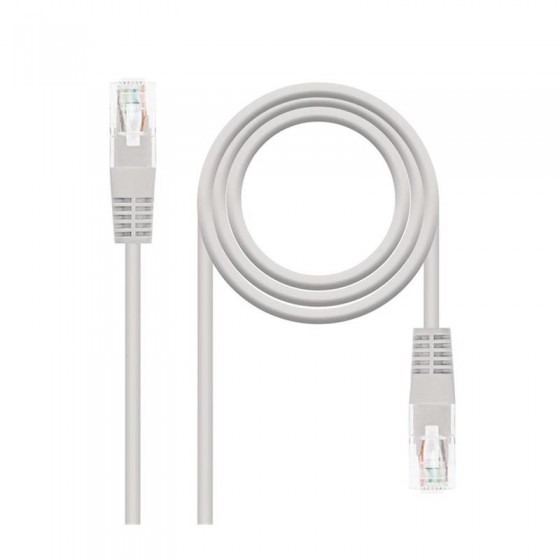 CABLE DE RED ONEWAY CAT.6E UTP FLEX 0.50M GREY