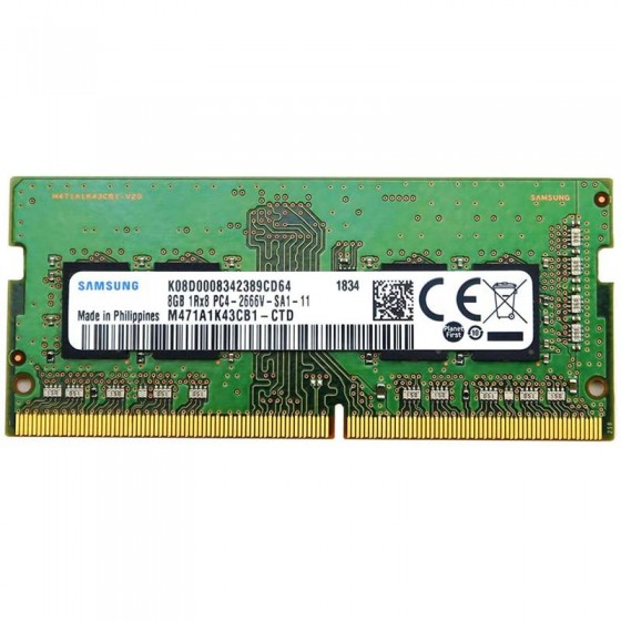 MEMORIA SODIMM 8GB SAMSUNG DDR4 2666MHZ