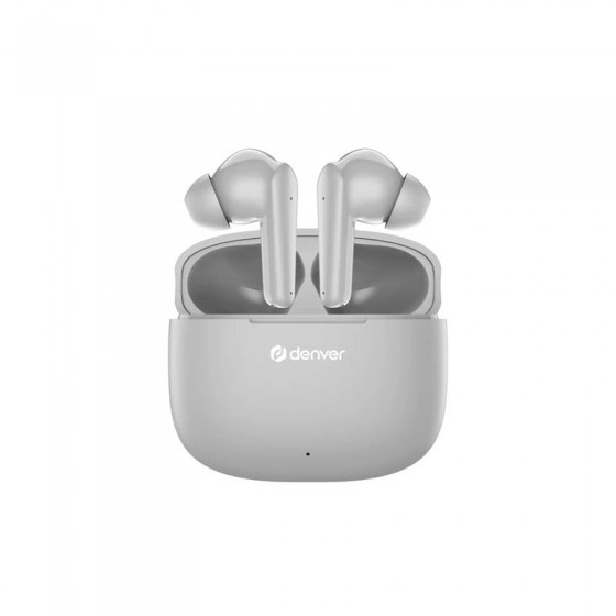 AURICULARES DENVER TWE-4GR BLUETOOTH WIRELESS GREY