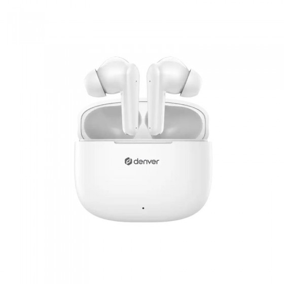 AURICULARES DENVER TWE-48W BLUETOOTH WIRELESS WHITE