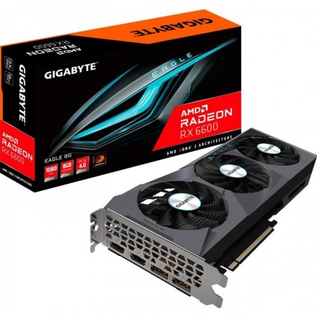 TARJETA DE VIDEO GIGABYTE RADEON RX 6600 EAGLE 8GB