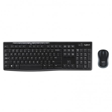 TECLADO + RATON LOGITECH MK270 WIRELESS BLACK