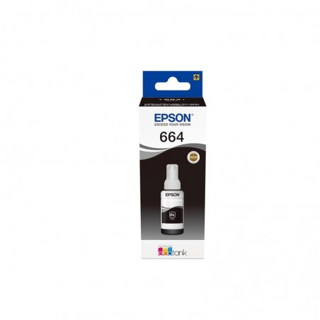 TINTA EPSON L355/L555 BOTE BLACK 664 ECOTANK BOTTLE (70ML)