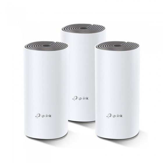 WIRELESS REPEATER TP-LINK AC1200 HOME MESH PACK 3 DECO E4