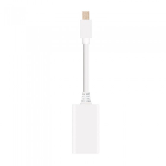 ADAPTADOR NANOCABLE MINI DP A HDMI MINI DP/M-HDMI/H WHITE 15CM