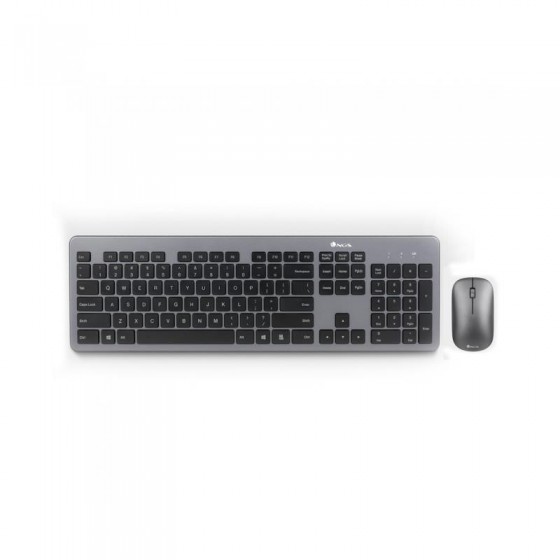 TECLADO + RATON NGS MATRIX SLIM WIRELESS BLACK