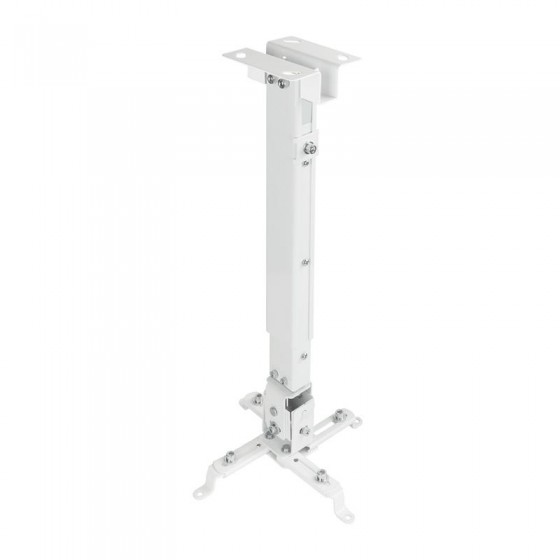 SOPORTE PROYECTOR TOOQ TECHO INCLINABLE WHITE