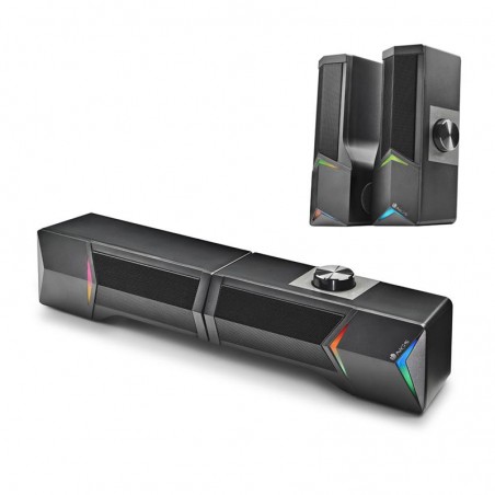 ALTAVOCES NGS GSX-B1200 PC SOUNDBAR BARRA DE SONIDO 12W 2.0